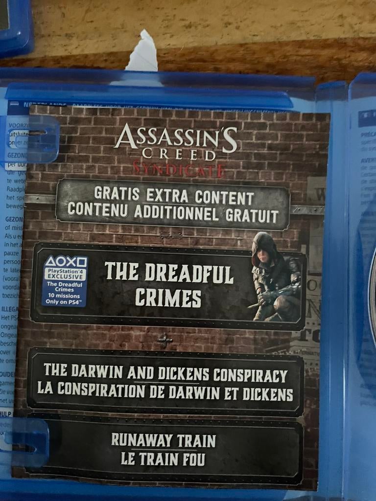 Assassins creed Syndicate, Spelcomputers en Games, Vanaf 18 jaar, 1 speler, Eén computer, Zo goed als nieuw