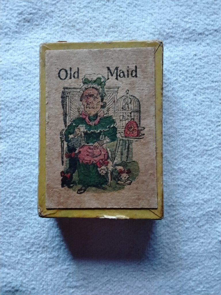 Old Maid playing cards, Verzamelen, Ophalen of Verzenden, Gebruikt, Speelkaart(en)