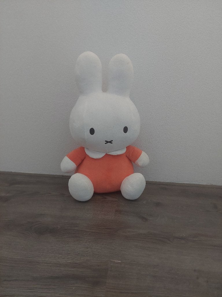 Groot nijntje knuffel, Ophalen, Zo goed als nieuw, Konijn