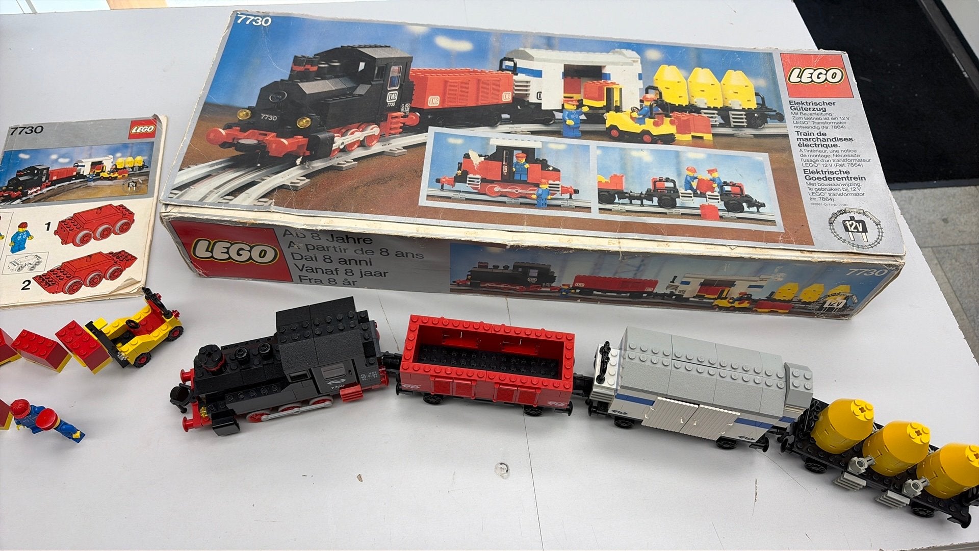 SB3046 Lego trein 7730 12v, Kinderen en Baby's, Ophalen of Verzenden, Gebruikt