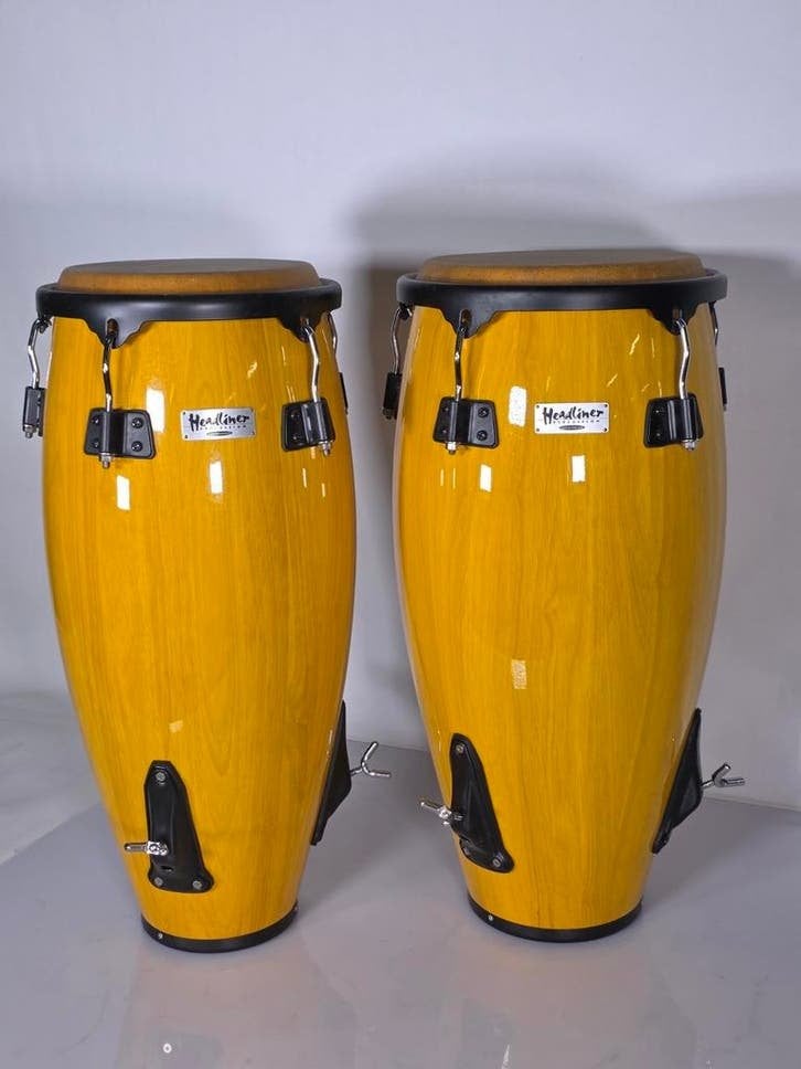 Set Conga?s Headliner, Muziek en Instrumenten, Headliner percussion, Thailand, Ophalen of Verzenden, Zo goed als nieuw
