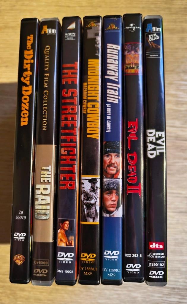 DVD Film Collectie – 7 Films (Actie, Horror & Klassiekers), Vanaf 16 jaar, Ophalen of Verzenden, Zo goed als nieuw, Horror