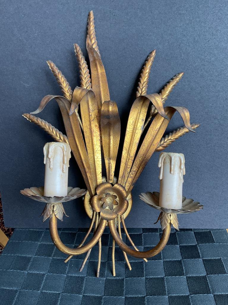 Hollywood Regency stijl wandlamp Hans Kögl vermoedelijk, Verzenden, Zo goed als nieuw
