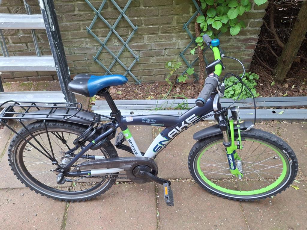 Batavus Snake 22 inch jongensfiets, Fietsen en Brommers, Fietsen | Jongens, Ophalen of Verzenden, Terugtraprem, 22 inch, Versnellingen