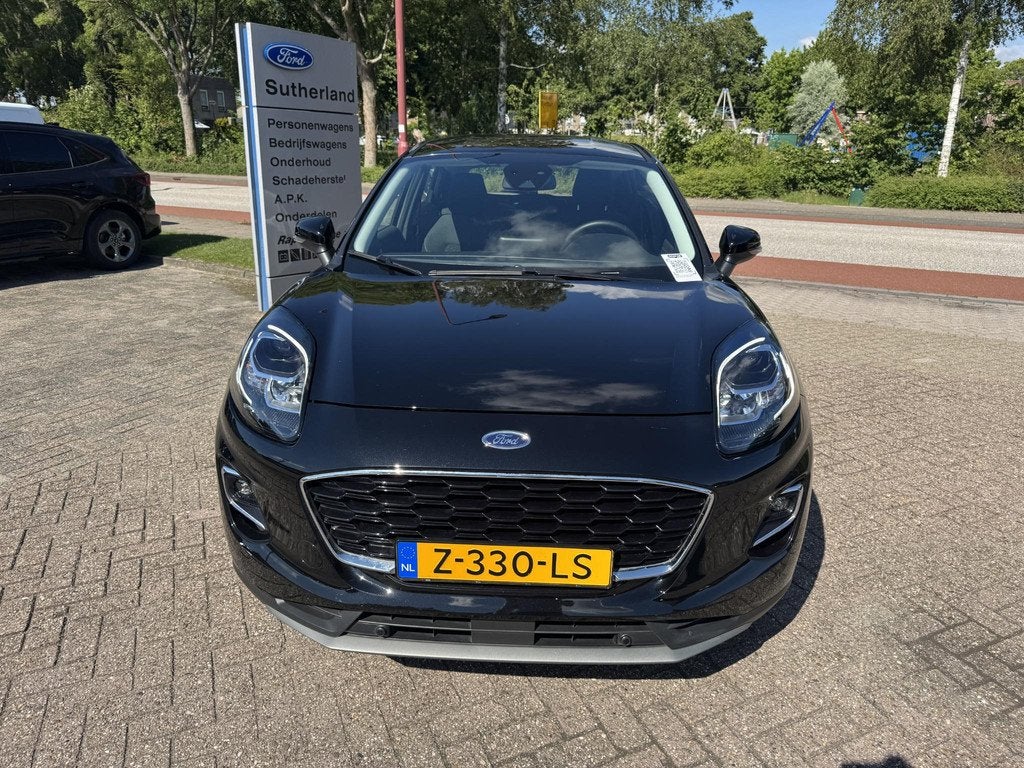 Ford Puma 1.0 EcoBoost Hybrid Titanium 125pk Automaat | Wint, Euro 6, Zwart, Bedrijf, 3 cilinders