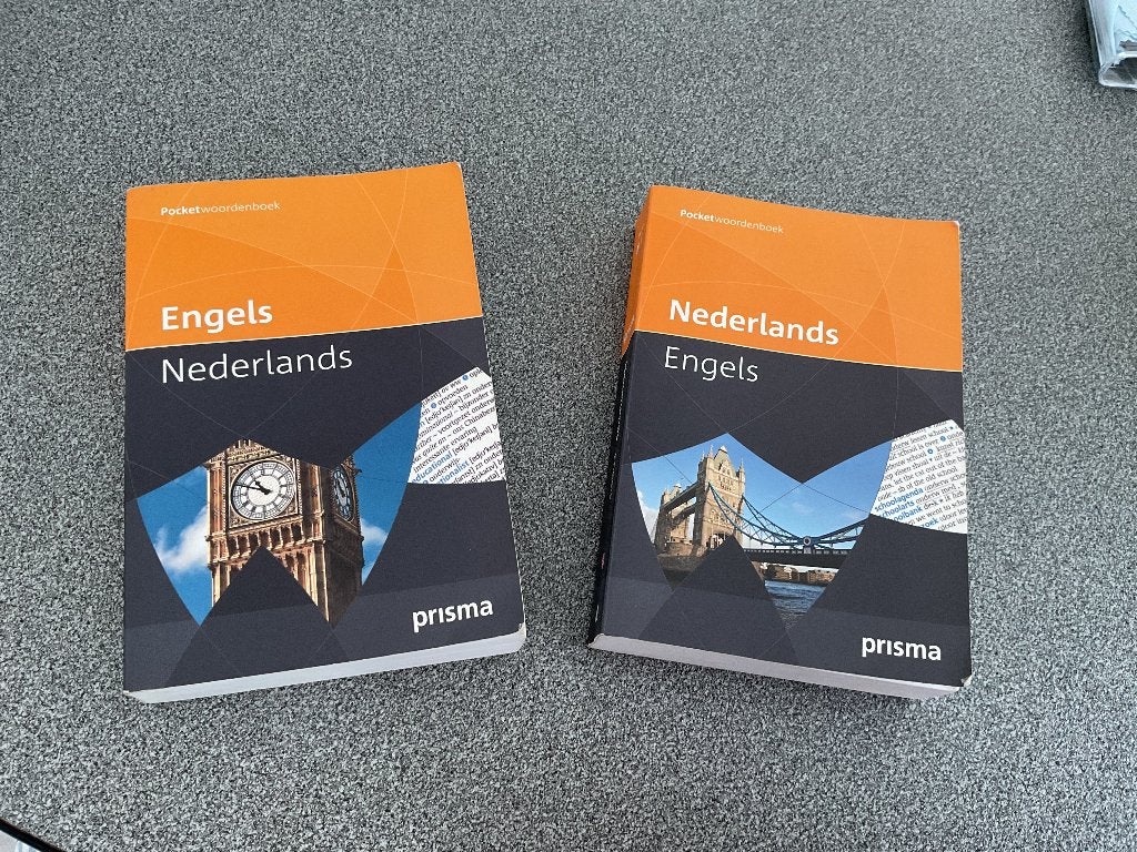 Nederlands-Engels en Engels-Nederlands Prisma Woordenboeken, Gelezen, Prisma of Spectrum, Ophalen of Verzenden, Engels