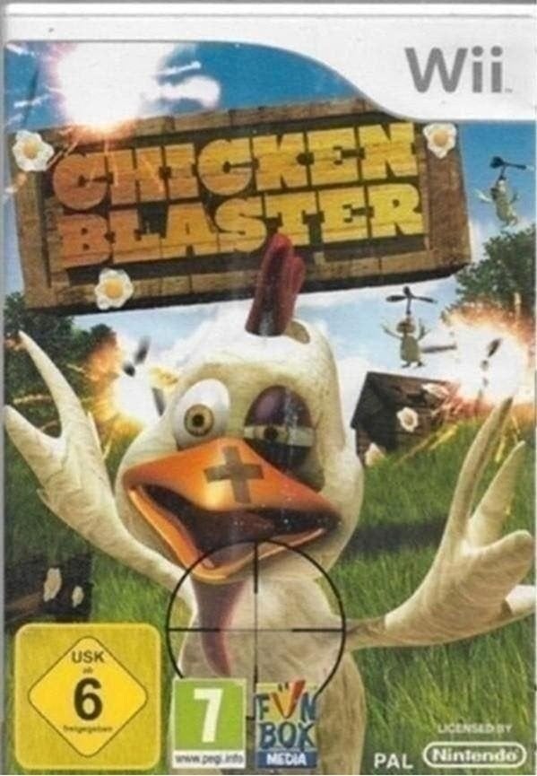 Wii Chickenblaster (Duitse Versie), Spelcomputers en Games, Games | Nintendo Wii, Shooter, 1 speler, Ophalen of Verzenden, Zo goed als nieuw