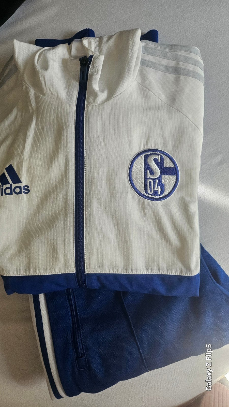 Adidas Trainingspak, Wit, Zo goed als nieuw, Adidas, Voetbal