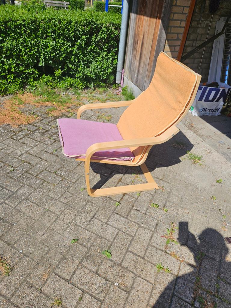 Ikea stoel, Huis en Inrichting, Stoelen, Ophalen, Gebruikt, Bruin, Eén