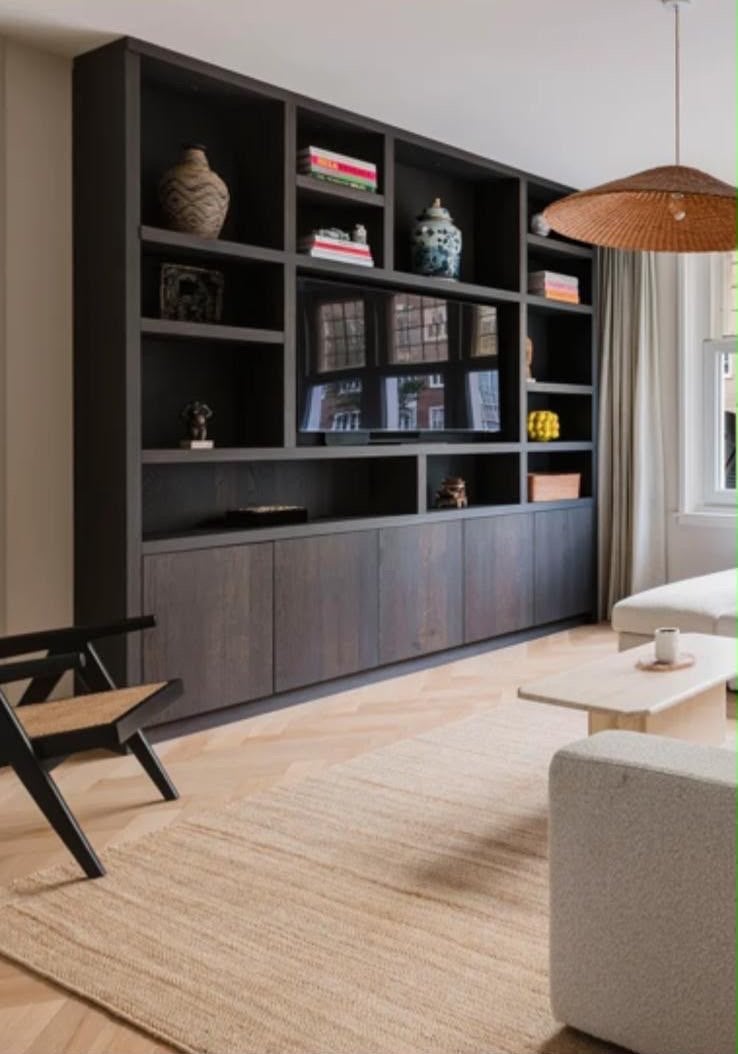 TV wandkast incl. Led verlichting