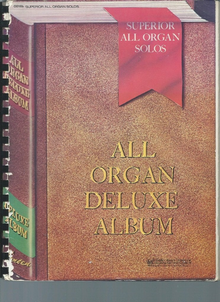 All Organ deluxe Album, Muziek en Instrumenten, Bladmuziek, Gebruikt, Ophalen of Verzenden, Keyboard, Thema