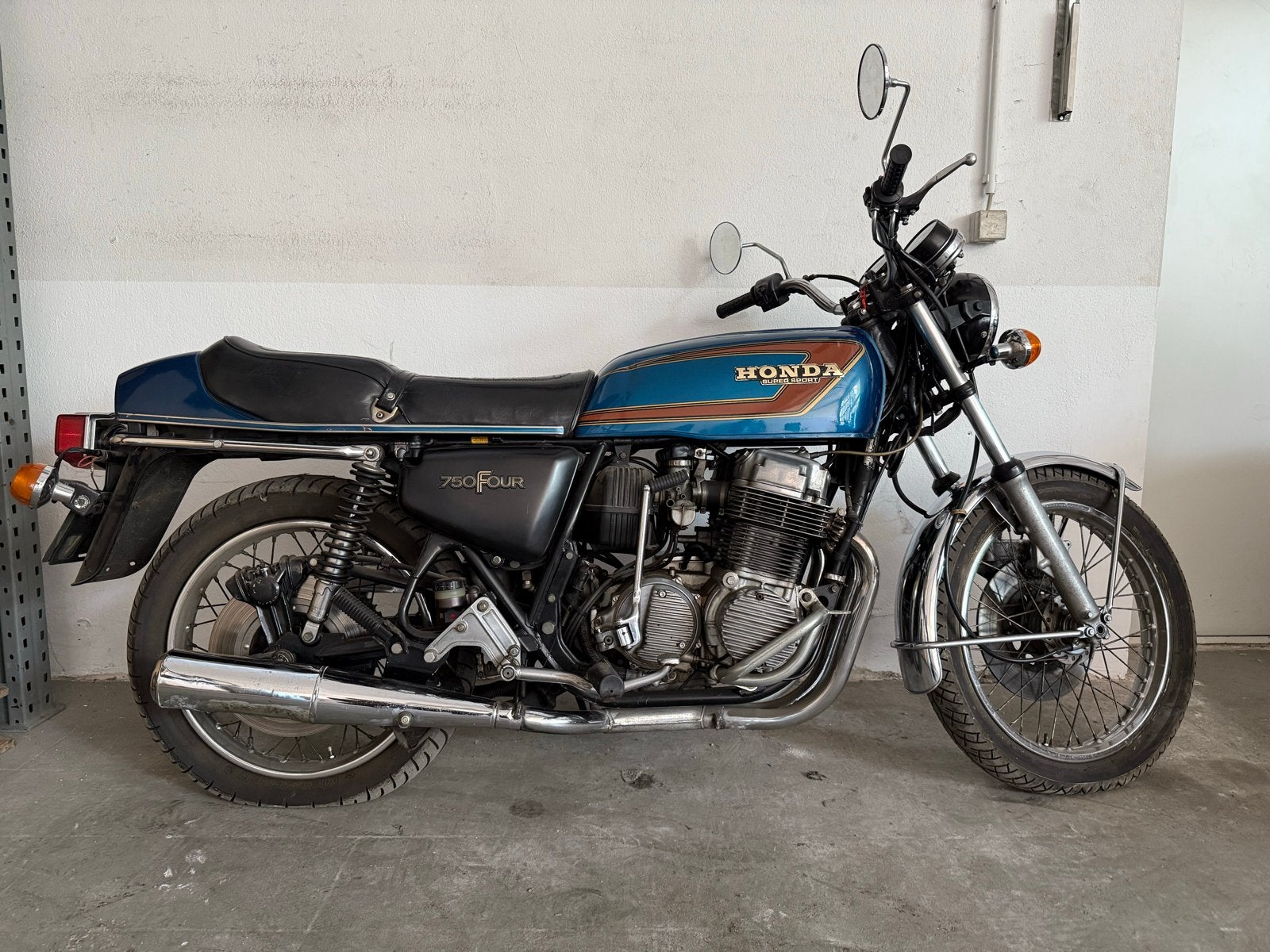 Honda CB750 Four - Origineel uit 1977, Motoren, Motoren | Honda, 750 cc, 4 cilinders, Motorrijbewijs A, Gebruikt