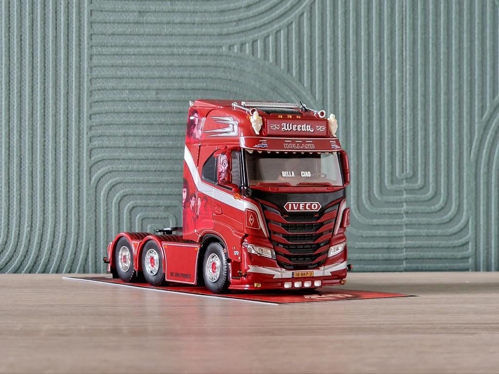 Tekno Weeda - La Casa De Papel, Hobby en Vrije tijd, Modelauto's | 1:50, Ophalen of Verzenden, Nieuw, Bus of Vrachtwagen, Tekno