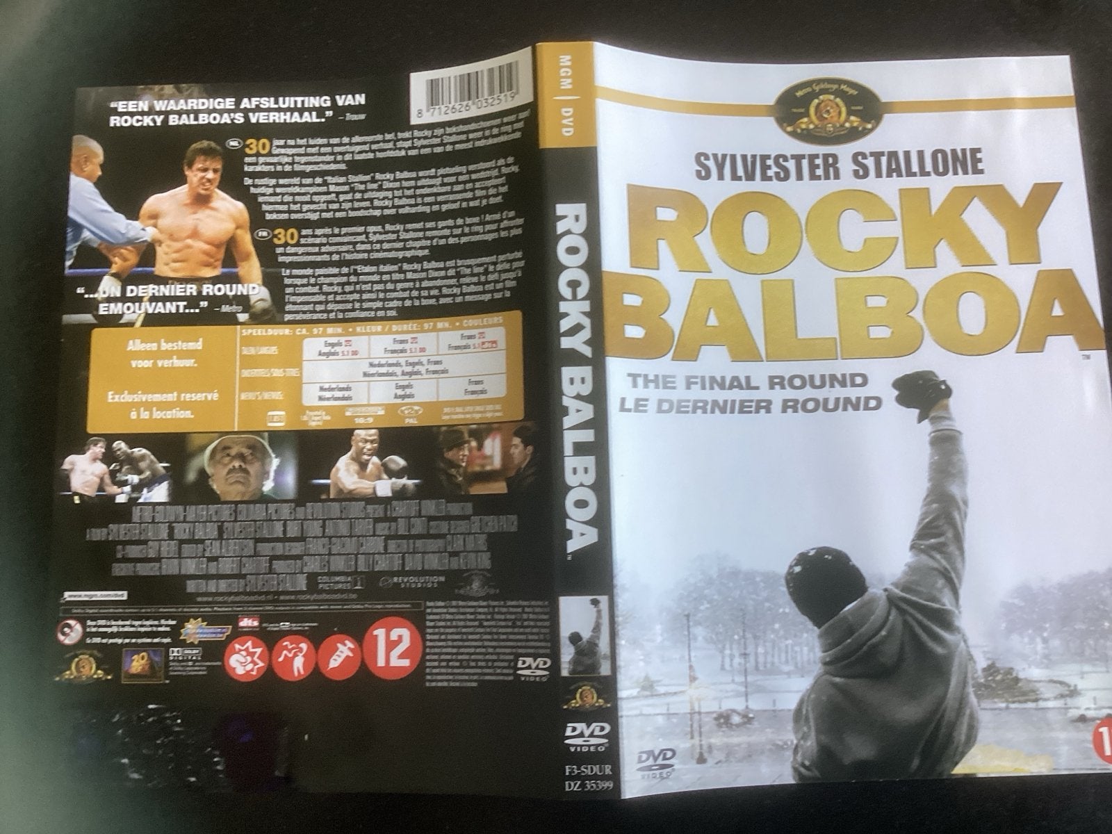 Rocky Balboa DVD - The Final Round, Cd's en Dvd's, Dvd's | Actie, Gebruikt, Actie, Vanaf 12 jaar, Ophalen of Verzenden