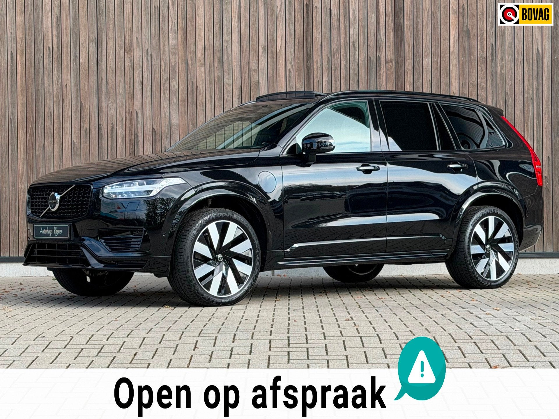 Volvo XC90 2.0 T8 Plug-in hybrid AWD Ultra Dark / Panoramada, Dealer onderhouden, Stof, Gebruikt, 4 cilinders