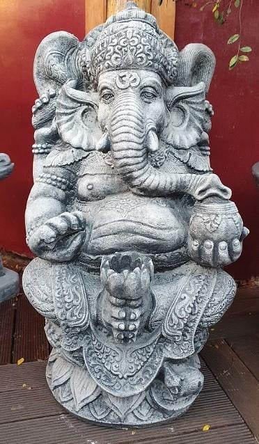 Ganesha verschillende maten NU 15% korting Zie omschrijving, Tuin en Terras, Tuinbeelden, Ophalen, Nieuw, Beton, Overige typen