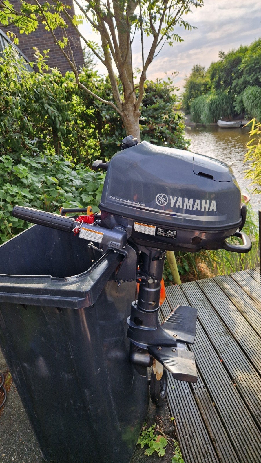 Yamaha 6PK buitenboordmotor, Ophalen, 5 tot 10 pk, Viertaktmotor, Zo goed als nieuw