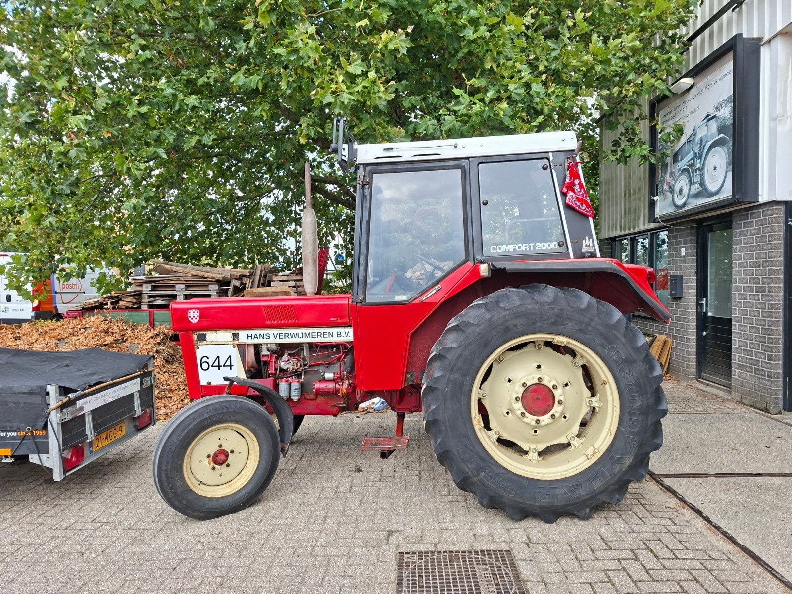 tractor international 644, Zakelijke goederen, Agrarisch | Tractoren, Ophalen, Gebruikt, Case IH, Tot 80 Pk