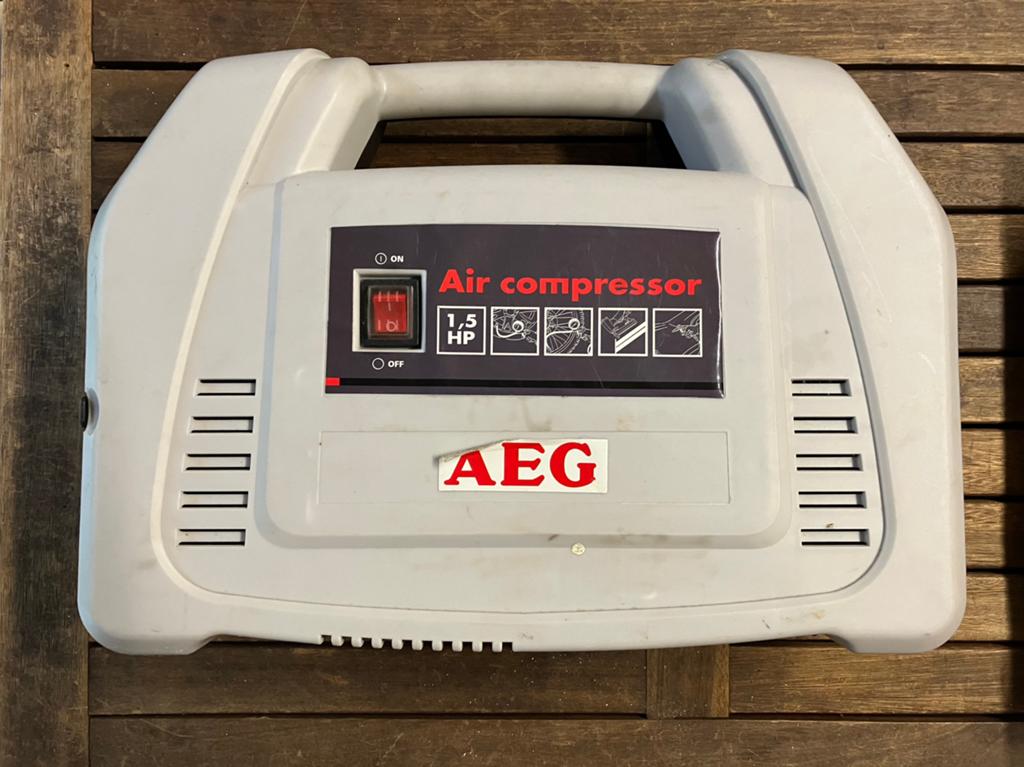 AEG Air Compressor pit stop 1500, Ophalen, Gebruikt