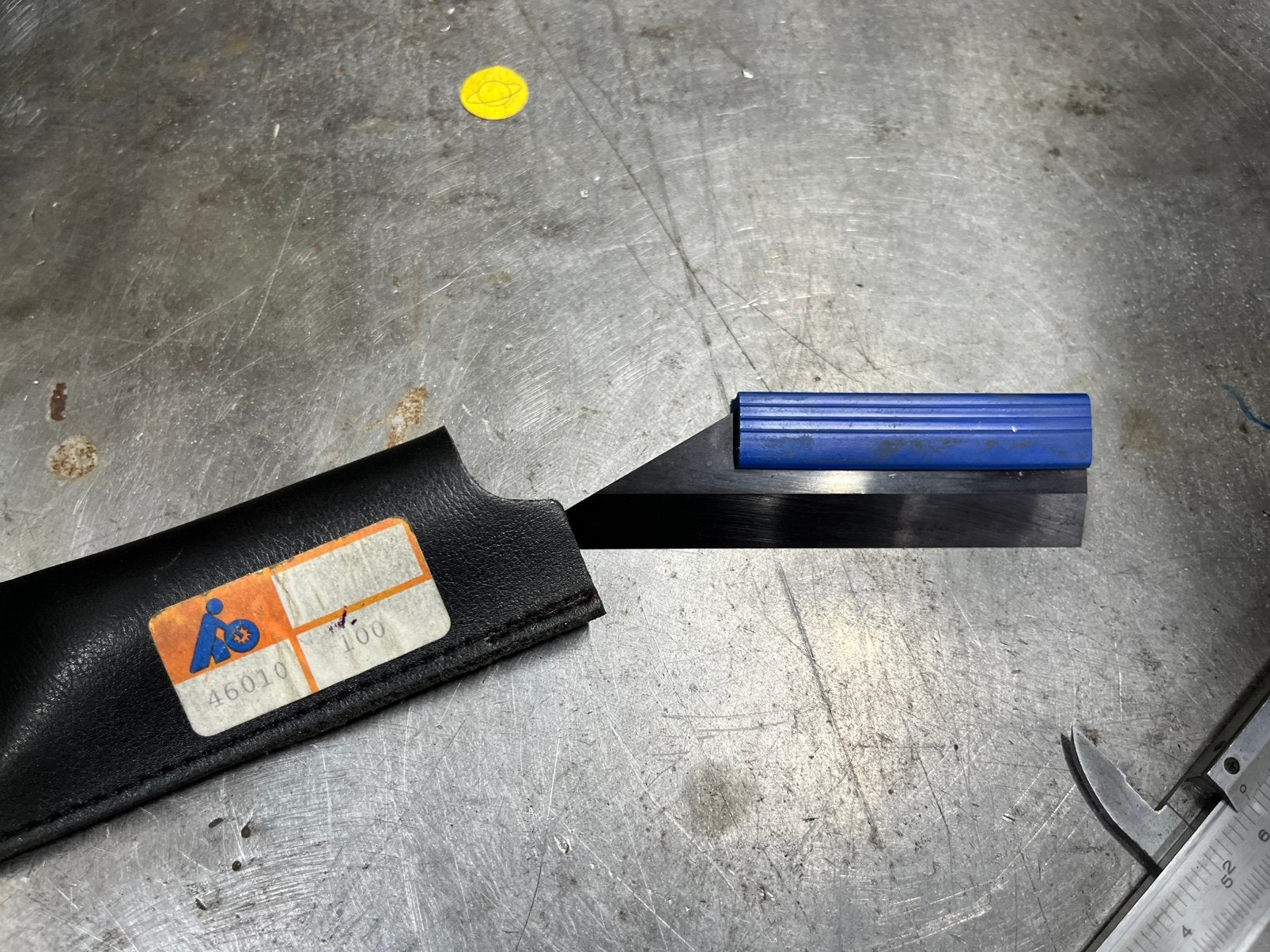 Te koop digitale schuifmaat en hoek, Ophalen of Verzenden, Zo goed als nieuw, Afstand
