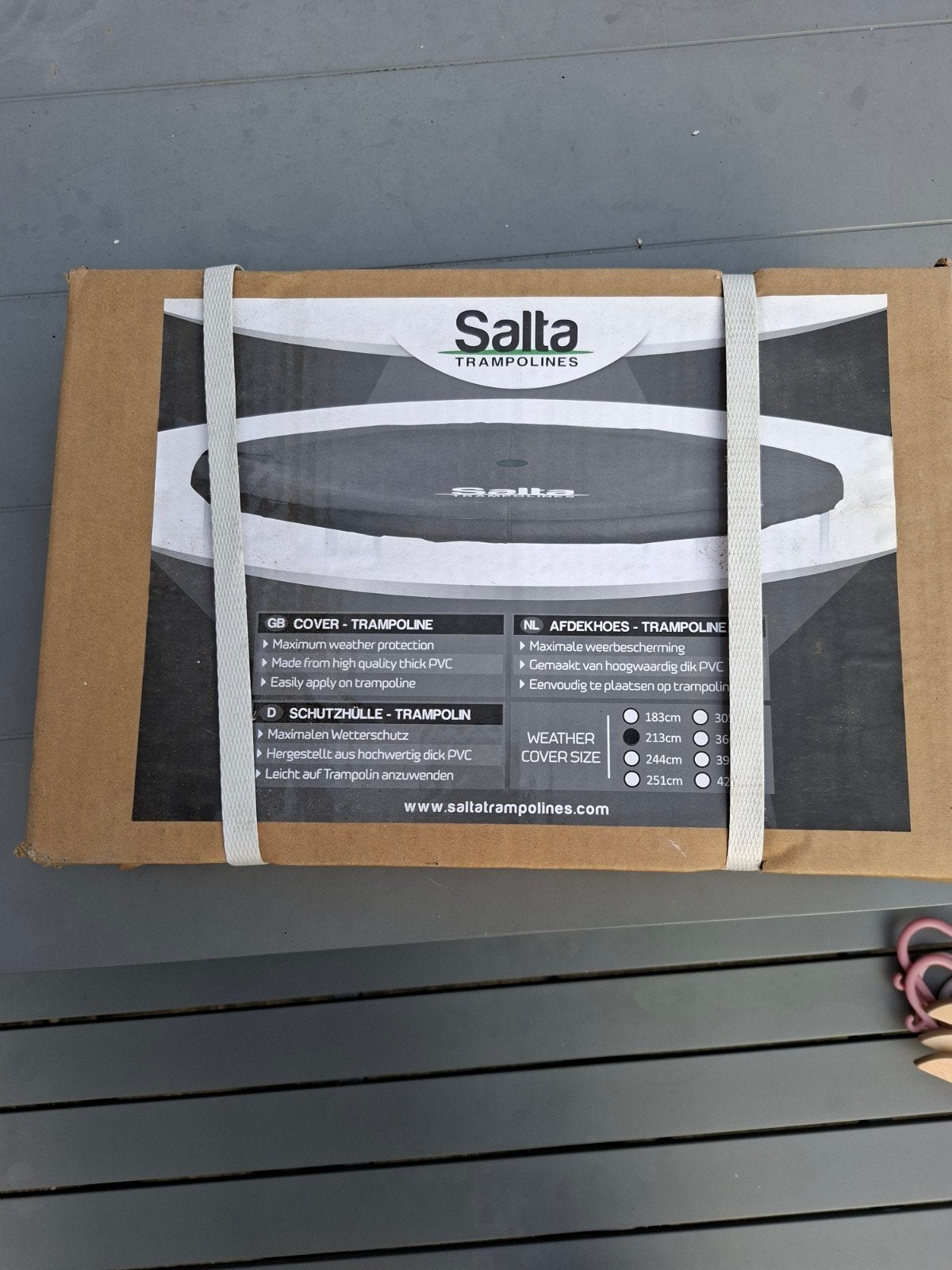 Salta Trampoline Afdekhoes 213cm, Ophalen, Nieuw