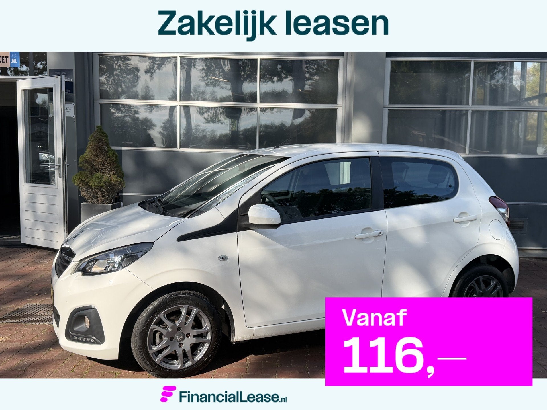 Peugeot 108 1.0 e-VTi Active Bj 2016 Km 115.000 Nap 2e eigen, Voorwielaandrijving, Dealer onderhouden, Stof, Gebruikt