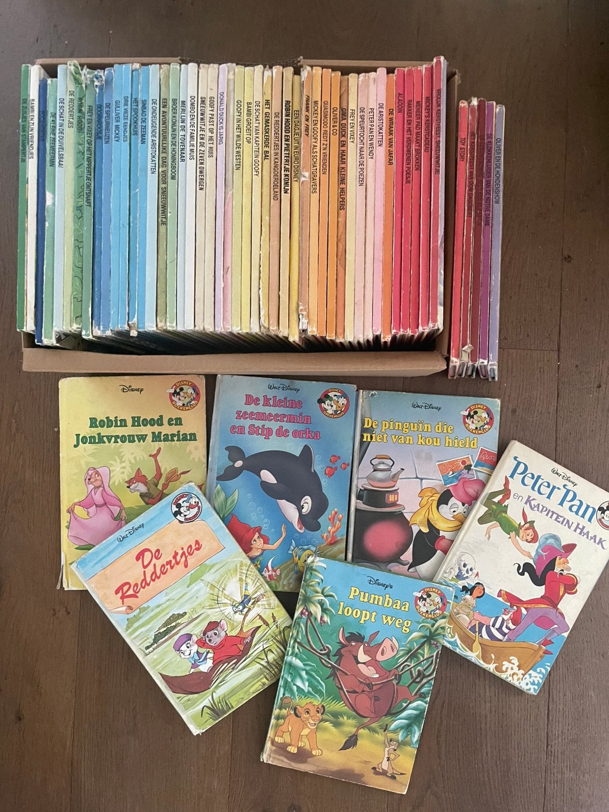 Disney Boekenclub leesboekjes, vintage jaren ‘70-‘80-‘90, Ophalen of Verzenden, Gelezen, Sprookjes
