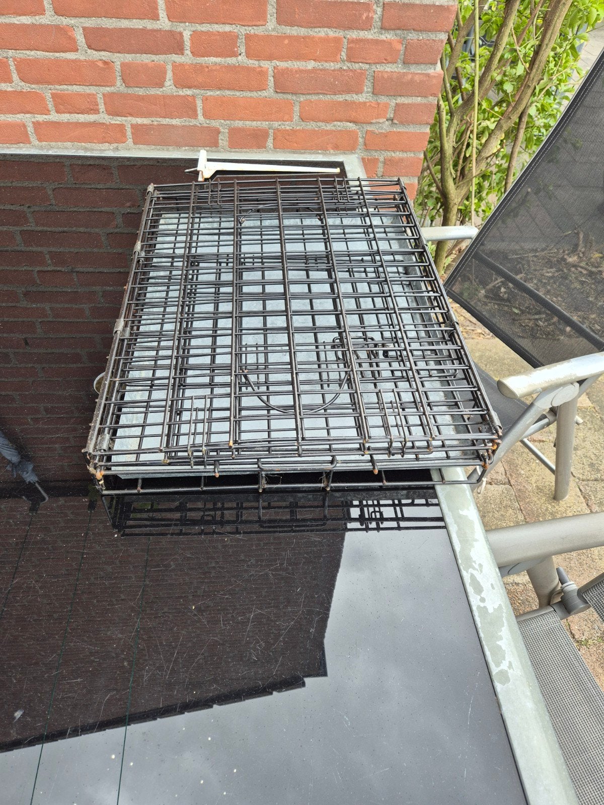Honden bench, Dieren en Toebehoren, Ophalen, Gebruikt, Minder dan 65 cm