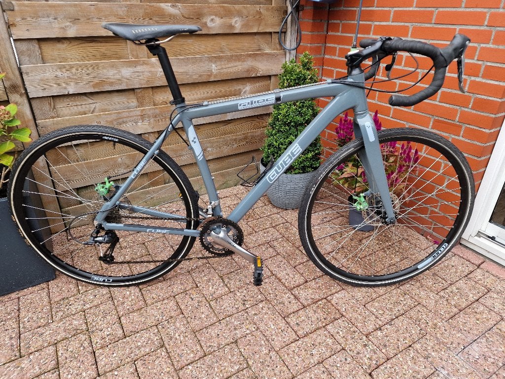 Cube gravelbike 55 cm frame met schijfrem 29er, 28 inch, Aluminium, Zo goed als nieuw, 15 tot 20 versnellingen