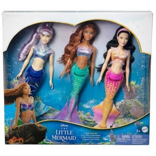 The Little Mermaid: Ariel 3-Pack, Barbie, ., Nieuw, Ophalen of Verzenden