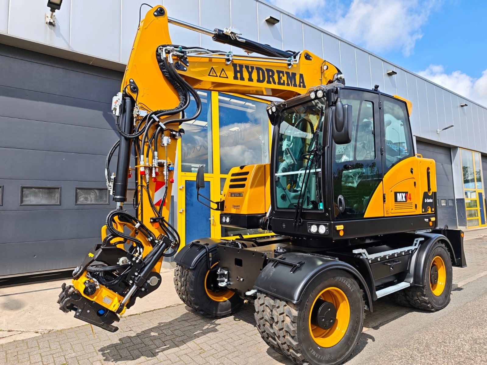 Hydrema MX 14 met Engcon EC219 S 60 - 16 ton, Ophalen, Graafmachine