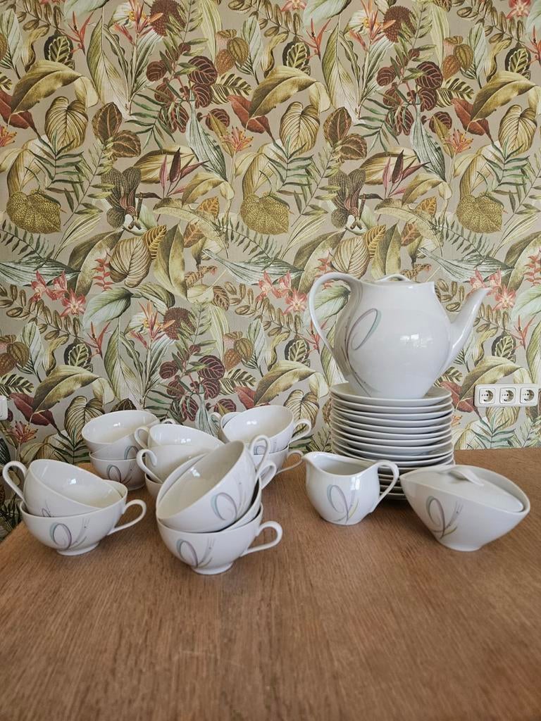 Vintage Eschenbach Bavaria porselein servies, A.D. Copier, Ophalen