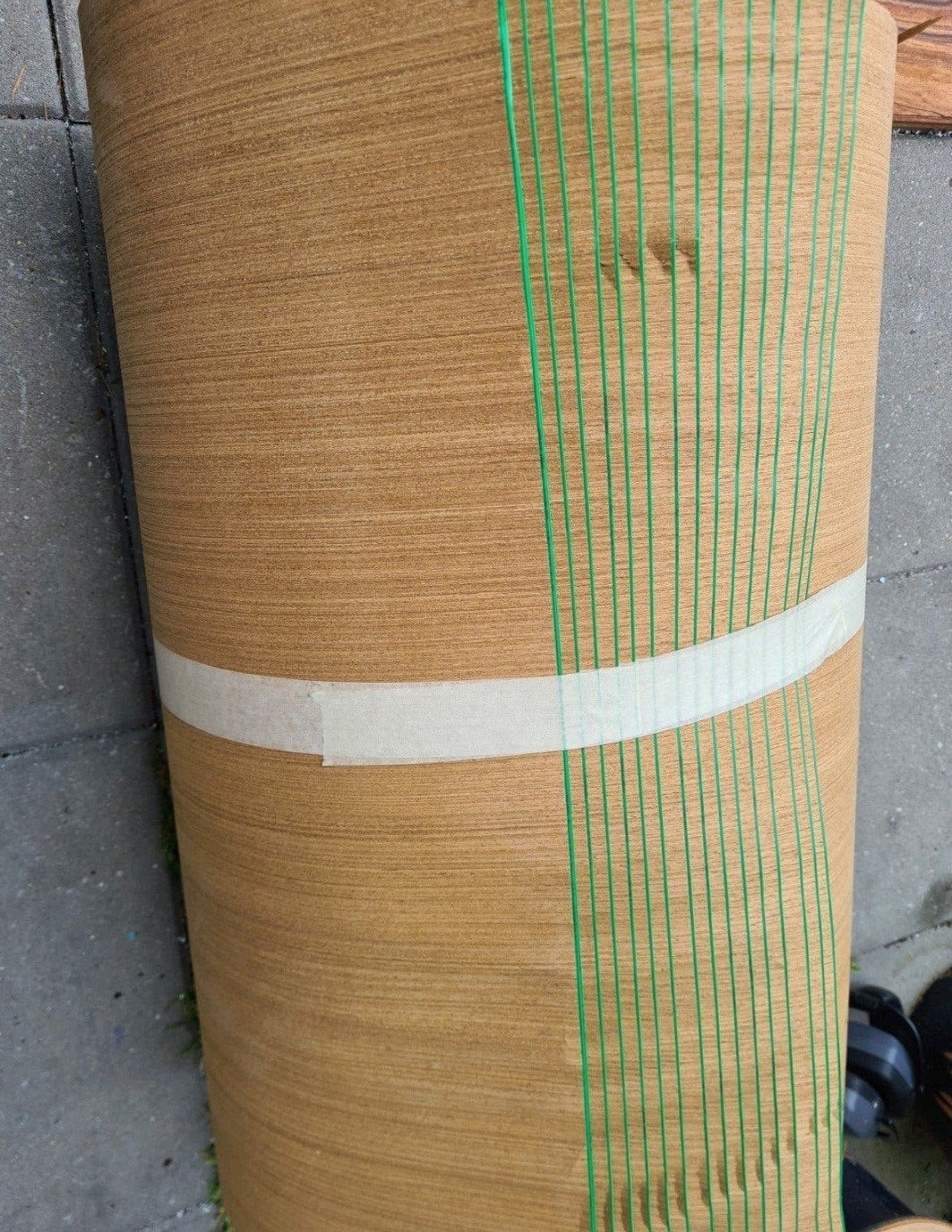 Teak fineer industrieel design fineer Alpi. 224 x 70 cm, Ophalen, Nieuw, 50 tot 100 cm, Minder dan 100 cm