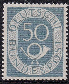 Posthoorn Mi.nr. 134 postfris, Ophalen of Verzenden, Buitenland