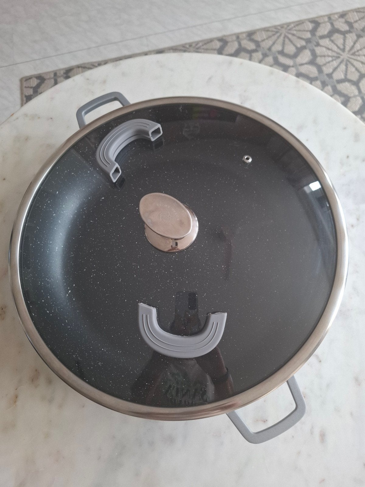 te koop wokpan Royal Swiss, Ophalen, Gebruikt, Rvs, Wok
