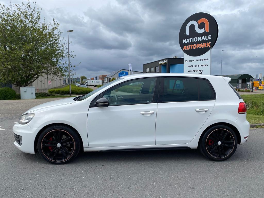 Volkswagen Golf 2010 * 2.0 GTI * AUTOMAAT * LMV * LED * XENO, Euro 5, Gebruikt, 4 cilinders, Wit