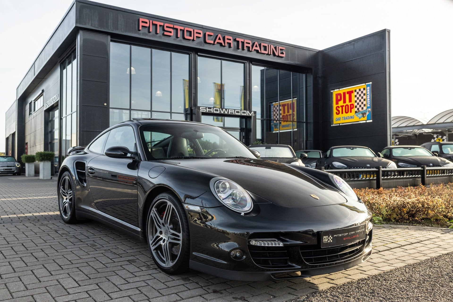 Porsche 911 3.6 Turbo, 480 PK, Manual, Sunroof Bose, Memory,, Dealer onderhouden, Gebruikt, Zwart, 4 stoelen