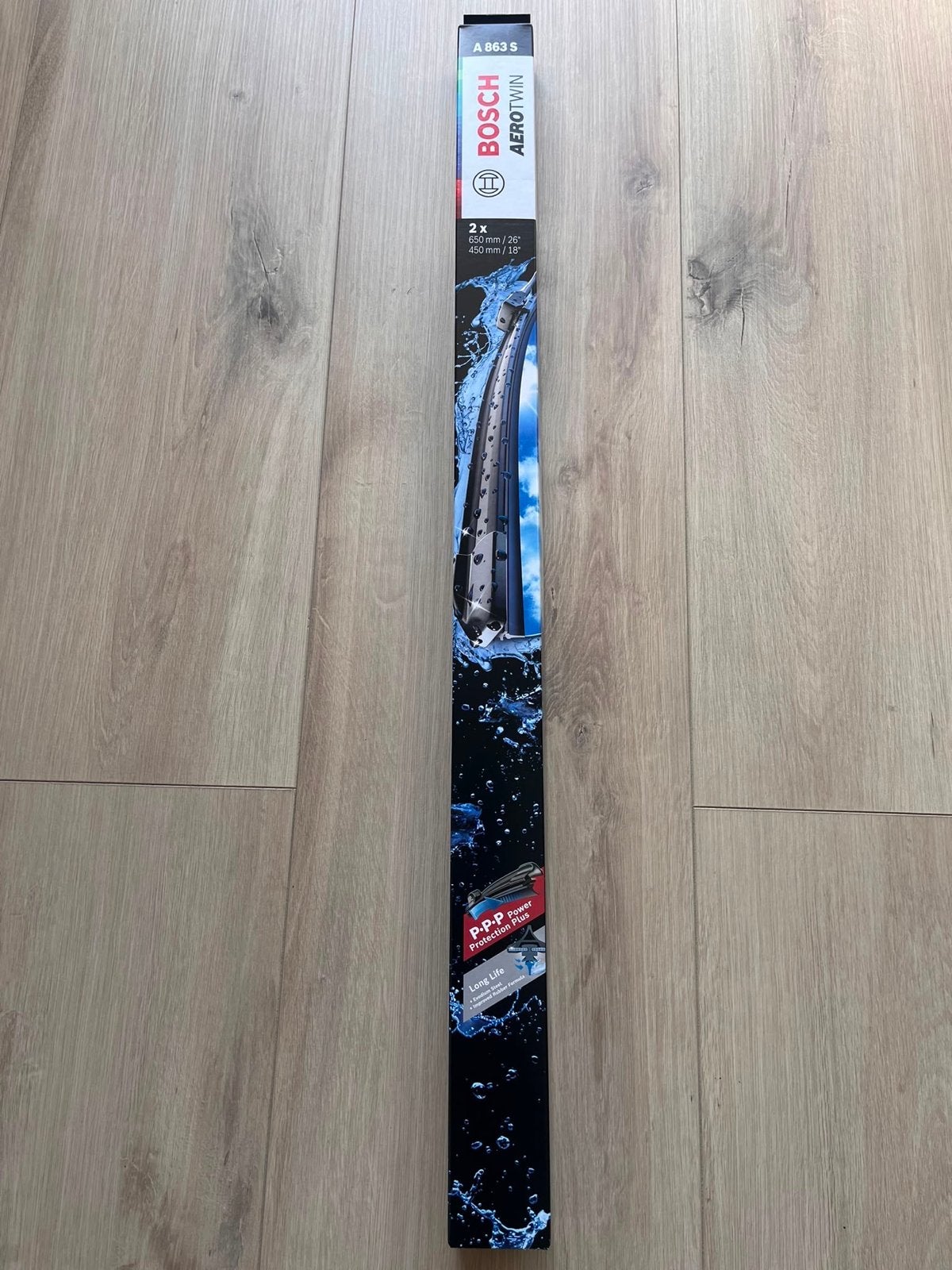 Bosch Aerotwin ruitenwissers A 863 S - Nieuw, Ophalen, Nieuw
