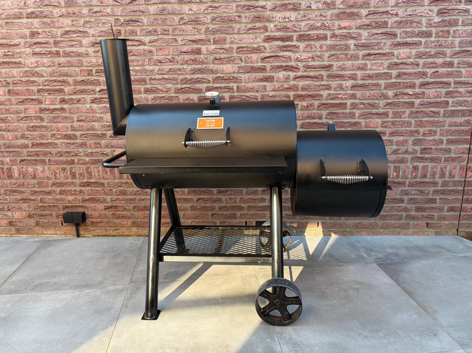 Patton sidesmoker + originele hoes, Ophalen, Gebruikt
