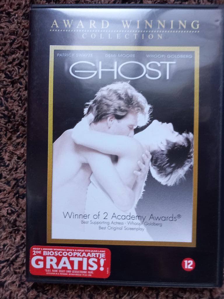 DVD Ghost met Patrick Swayze en Demi Moore Whoopi Goldberg, Vanaf 12 jaar, Ophalen of Verzenden, Zo goed als nieuw