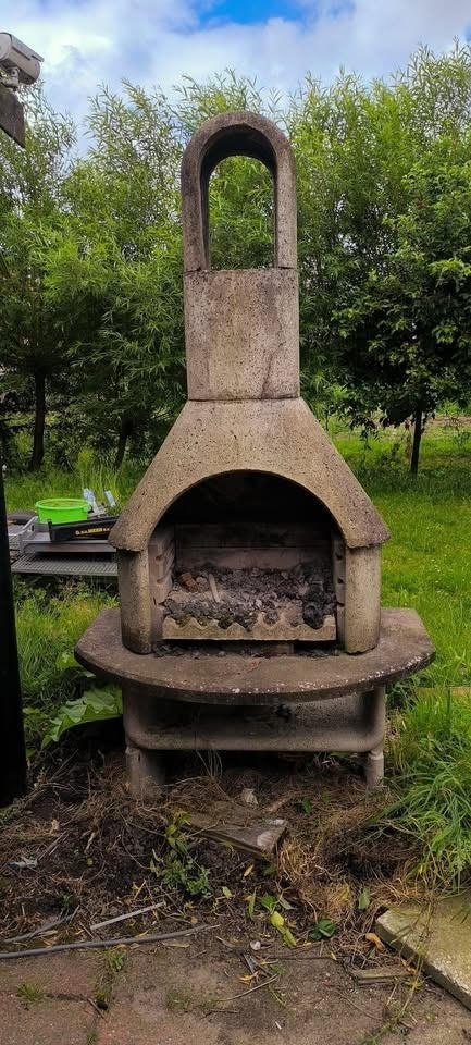 Betonnen BBQ / tuinhaard / betonnen barbecue, Tuin en Terras, Tuinhaarden, Ophalen, Gebruikt
