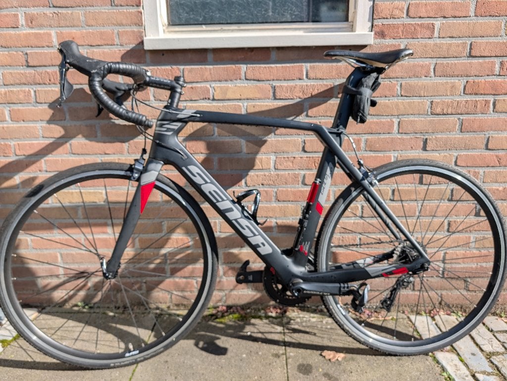 Racefiets Sensa, Carbon, Zo goed als nieuw, Meer dan 20 versnellingen, Ophalen