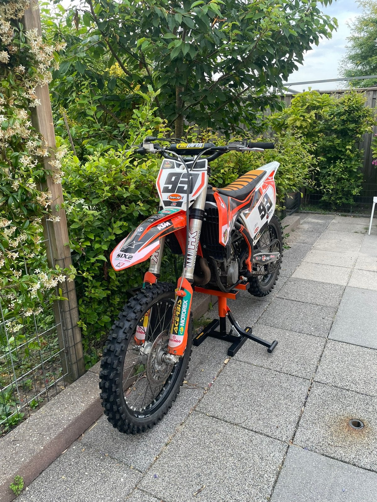 Ktm sx450f, Fietsen en Brommers, Ophalen of Verzenden, Zo goed als nieuw, 450 cc, Overige merken
