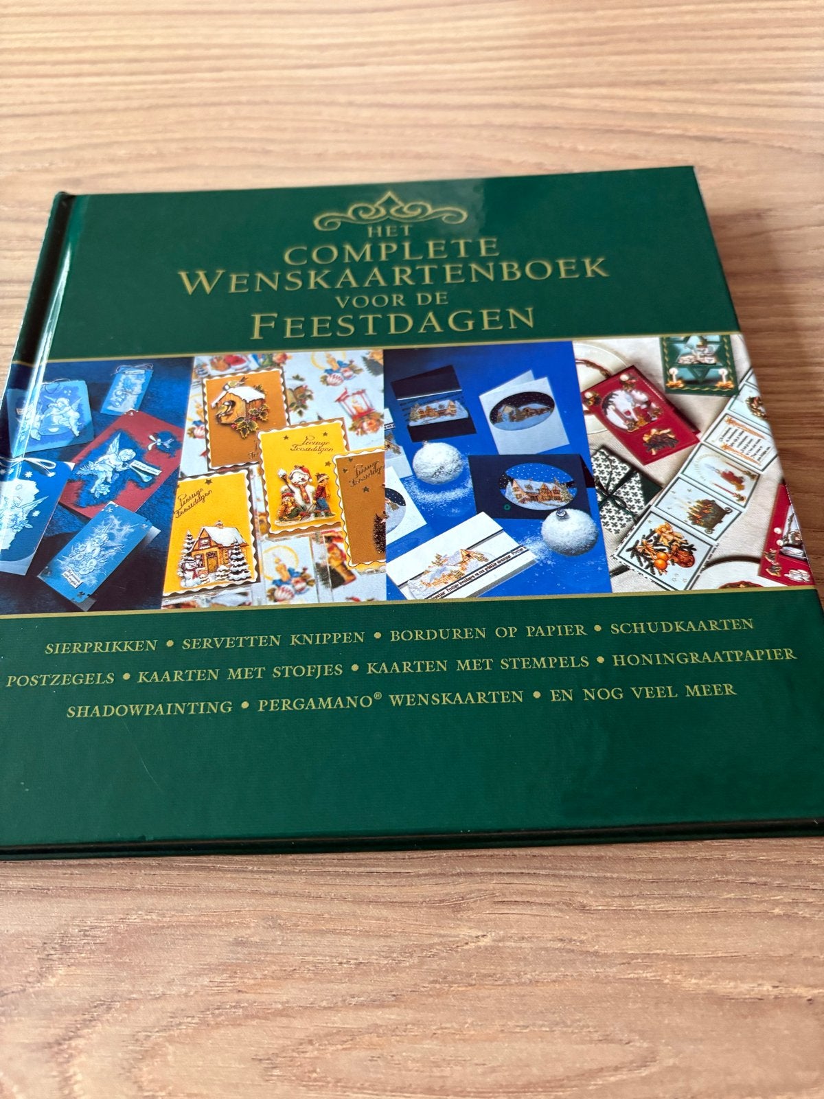 Knutselboek: Het complete wenskaartenboek voor de feestdagen, Ophalen of Verzenden, Gebruikt, Kerstmis, Knutselboek
