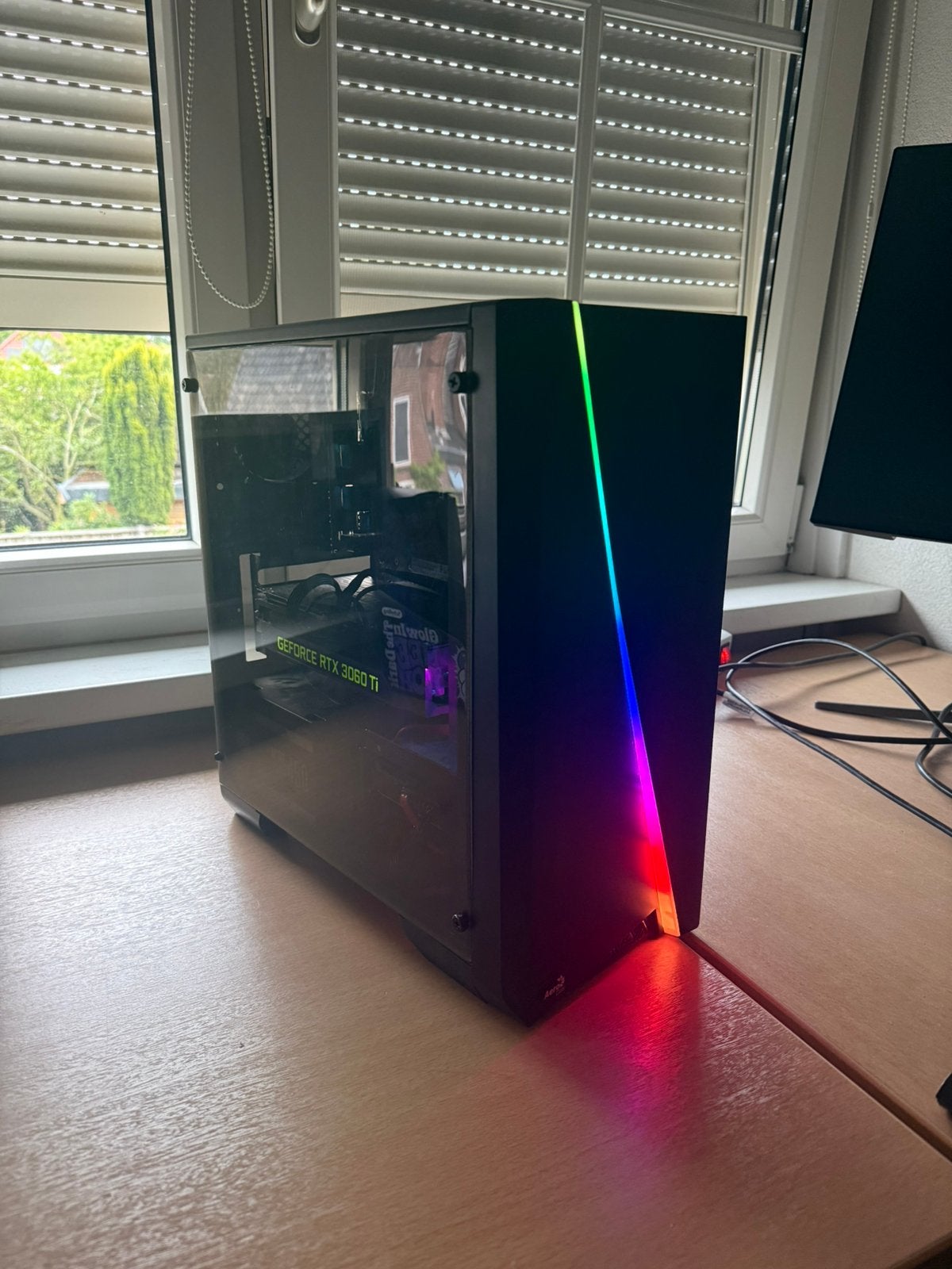 ULTRA Game PC / RTX 3060 TI 8GB / Ryzen 5 / 2TB Opslag /, Virtual Reality, Ophalen of Verzenden, Zo goed als nieuw, HDD