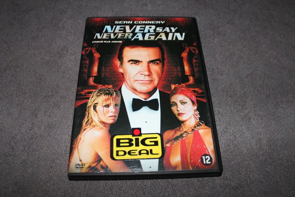 DVD Never Say Never Again, Nederlands, Actie, Ophalen of Verzenden, Vanaf 12 jaar