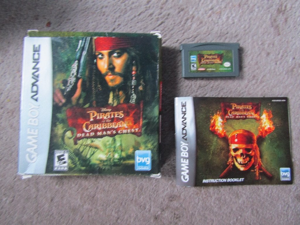 Gameboy advance spel: Pirates of the caribbean + doos+boekje, Avontuur en Actie, Gebruikt, 1 speler, Ophalen of Verzenden
