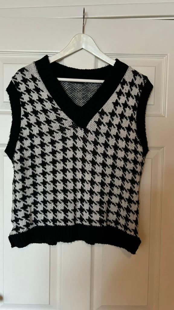 Pescara zwart/witte spencer maat L/XL, Zwart, Maat 42/44 (L), Pescara, Ophalen of Verzenden