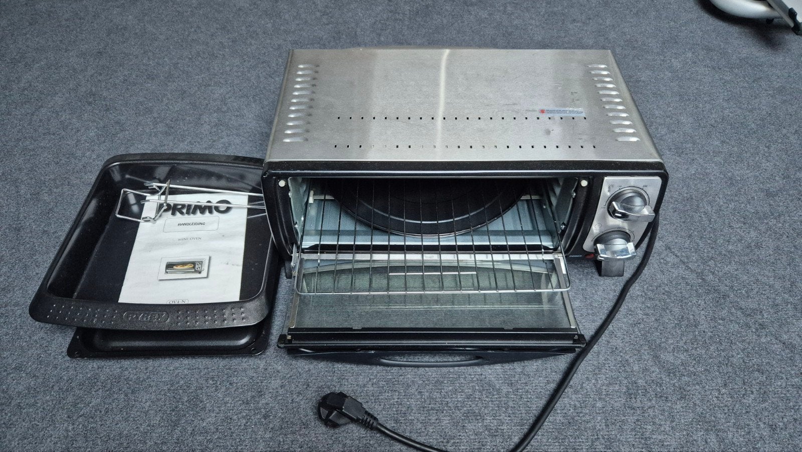 Primo Mini-oven - Compact en veelzijdig, Ophalen, Minder dan 45 cm, Minder dan 45 cm, Vrijstaand
