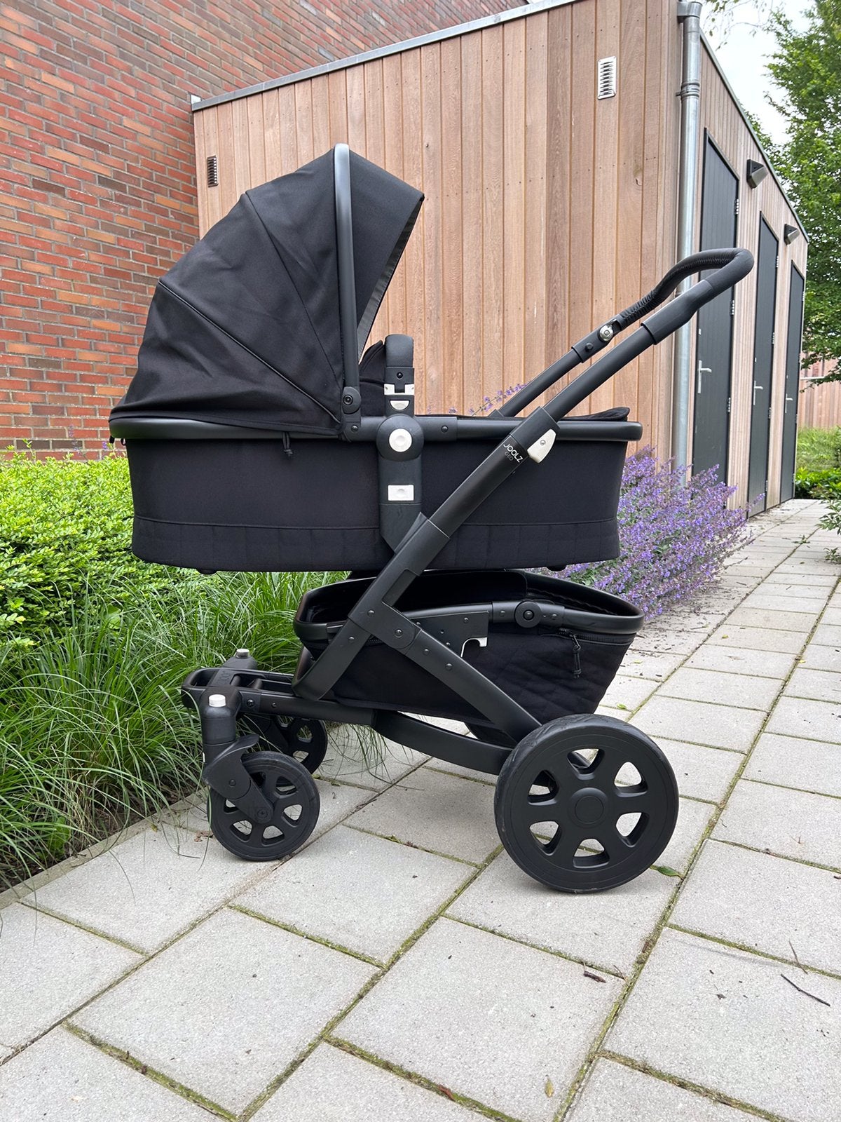 Joolz geo 3 in 1 zwart kinderwagen, Zo goed als nieuw, Combiwagen, Met autostoeltje, Ophalen